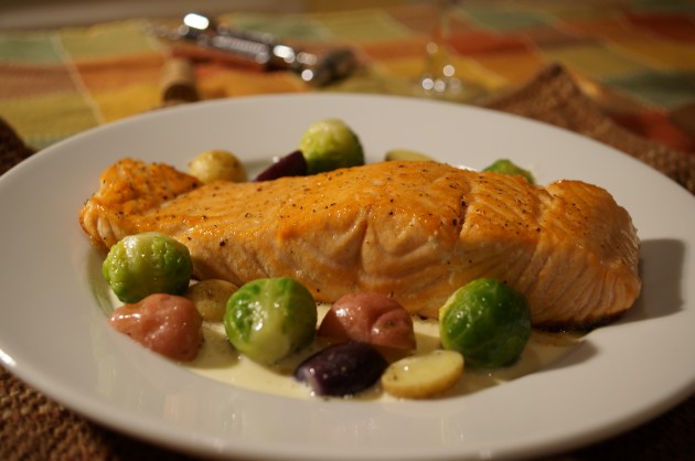 Pan Roasted Salmon 1