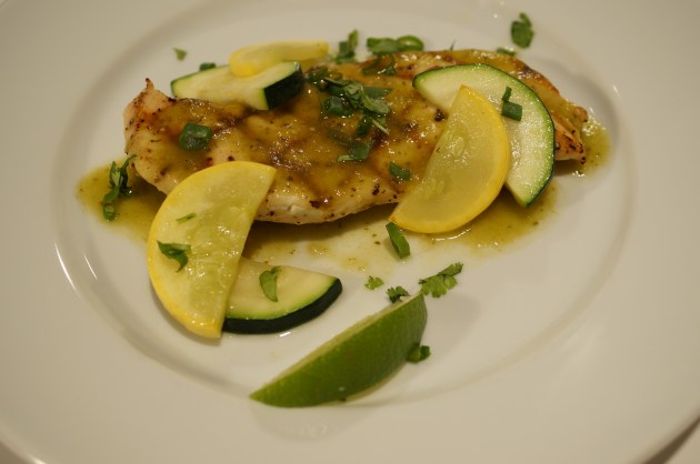 Chicken and Tomatillo Sauce 4