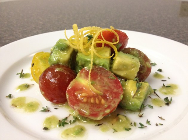 Tomato and Avocado Salad 2